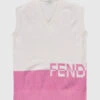 FENDI Children's Milk Vest Made Of Wool