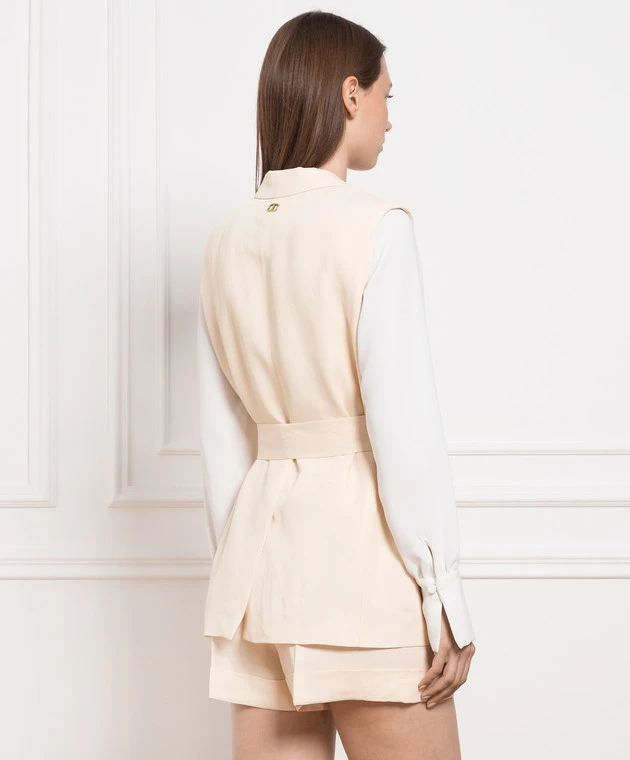 TWINSET Beige Vest 4 TWINSET Beige Vest - Image 4