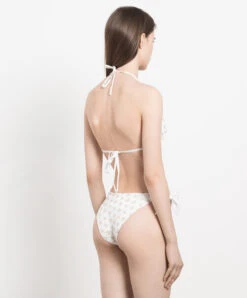 Max Mara White Bodice From A Swimsuit With A Logo Print -Summer Fashion Clothing 2842de9a ddfb 48eb 940d 5bb553c00dc2