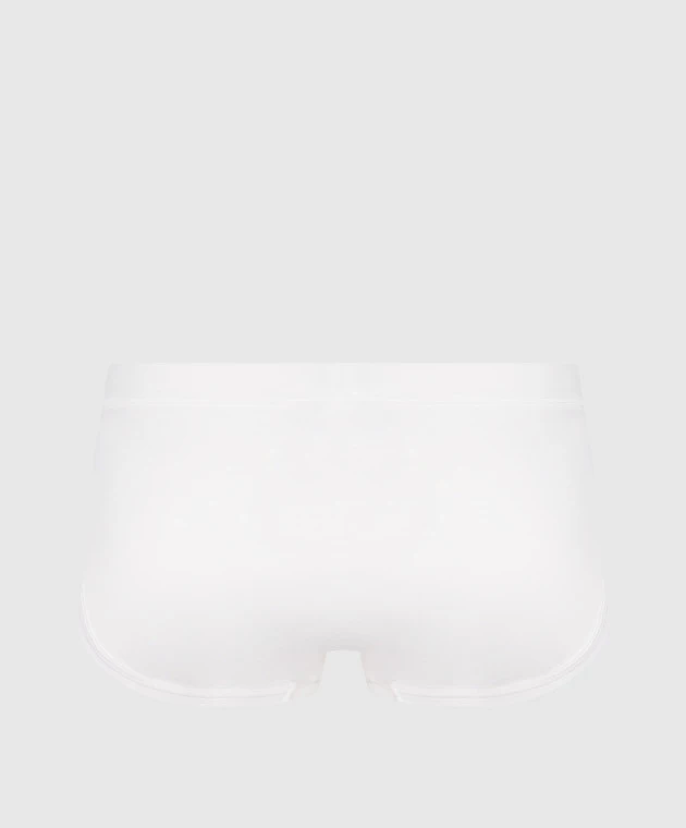 Sea Island Logo Briefs In White 2 Sea Island Logo Briefs In White - Image 2