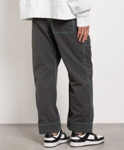 Palm Angels Gray Pants -Summer Fashion Clothing 28d6184e 3994 4321 a72e 846f0451f1d9