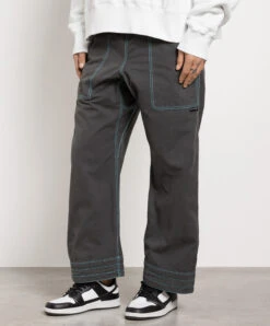 Palm Angels Gray Pants -Summer Fashion Clothing 29955b86 2f0b 4bfc 922b 9918bd56bb79