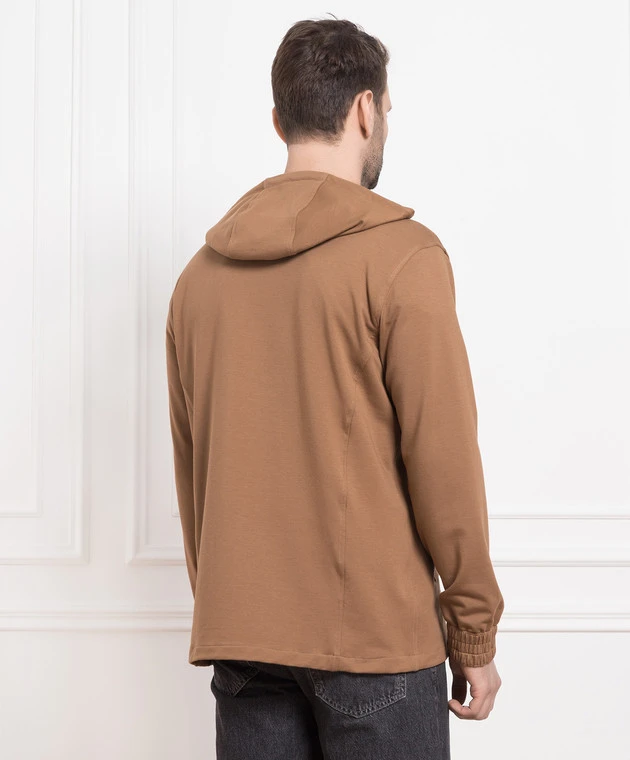 Kiton Brown Sports Jacket 4 Kiton Brown Sports Jacket - Image 4