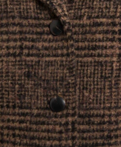 Dolce & Gabbana Brown Checked Coat -Summer Fashion Clothing 2b0de78a 698e 44c8 b4c5 67db25a0e814