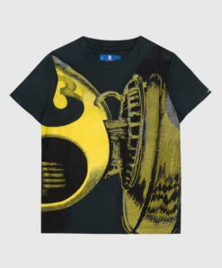 Children's Green T-shirt With A Print