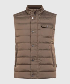 Morfeo Brown Down Vest