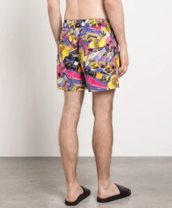 Palm Angels Miami Print Swimming Shorts -Summer Fashion Clothing 2c41a294 6c2f 45cd 909d a47559a9a663