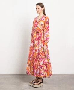 TWINSET Paisley Print Dress -Summer Fashion Clothing 2c8aac64 2aca 4b84 99a7 f0d76ccbd261