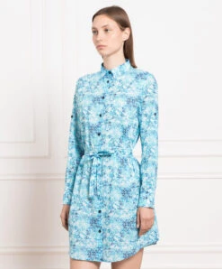 Vilebrequin Florence Blue Print Shirt Dress -Summer Fashion Clothing 2d56a6c9 1d92 41ba b43c 27c02afd05c9