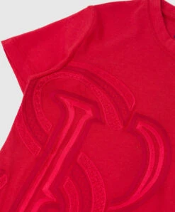 Children's Red T-shirt With Monogram Embroidery 5 Children's Red T-shirt With Monogram Embroidery -Summer Fashion Clothing 2d661c8f 32ad 4a4e b477 85ef8f921f45