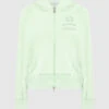 ERMANNO SCERVINO Green Sports Jacket With A Logo