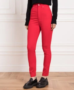 Dolce & Gabbana Red Skinny Jeans -Summer Fashion Clothing 2e515998 9cbe 450a b82e e11deefa81ed