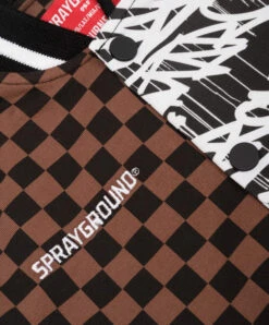 SPRAYGROUND Children's Bomber Jacket In Nightnight Split Check Varsity Youth Print -Summer Fashion Clothing 2f0a5d6f bd4b 49f0 afdb 6a799694e722