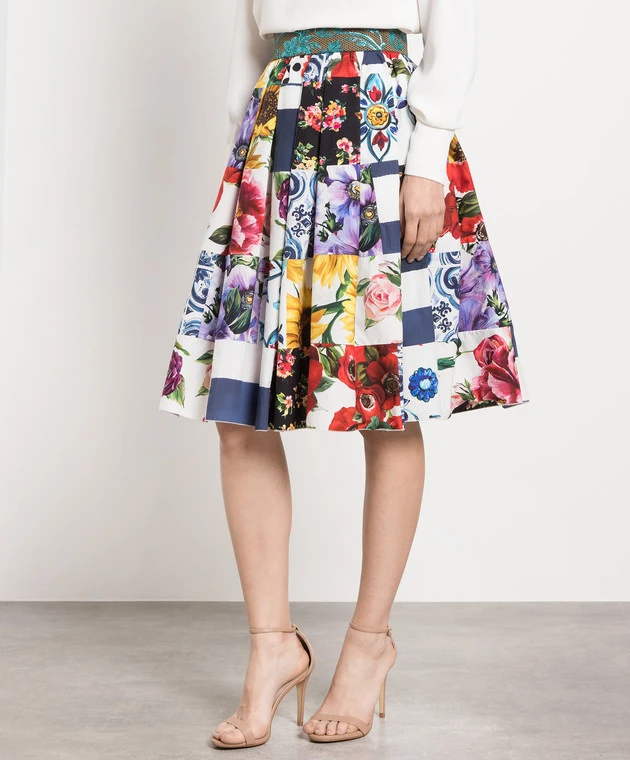 Dolce & Gabbana Skirt In Patchwork Technique 3 Dolce & Gabbana Skirt In Patchwork Technique - Image 3