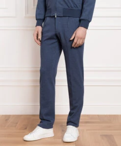 Blue Melange Pants -Summer Fashion Clothing 31fb754a 3b24 42e0 80eb b55594bcee45