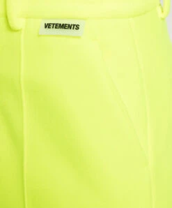 VETEMENTS Yellow Pants With A Logo -Summer Fashion Clothing 32985497 a8c2 4d86 834a 109e58e7c0d8