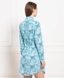 Vilebrequin Florence Blue Print Shirt Dress -Summer Fashion Clothing 339380c7 a57d 4f29 9048 2d12ea6fbbd5
