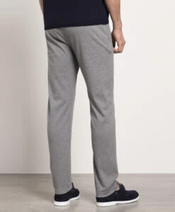 Gray Sweatpants In A Stripe With A Logo -Summer Fashion Clothing 357ca110 58ea 47c7 84ca c5f3fae98a86