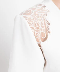 ERMANNO SCERVINO White Dress With Lace -Summer Fashion Clothing 3812fbec f714 4652 b123 8171e30091c3