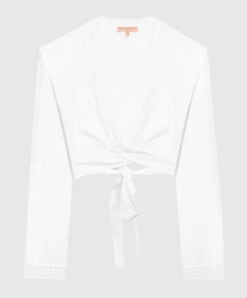 ERMANNO SCERVINO White Top With Lace