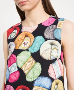 Dolce & Gabbana Black Midi Dress In A Branded Print 9 Dolce & Gabbana Black Midi Dress In A Branded Print -Summer Fashion Clothing 3ab5f492 be92 4600 bb0b 2c2fccbd017d