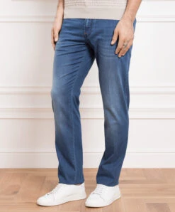 Blue Jeans With A Distressed Effect -Summer Fashion Clothing 3d33071d a4fb 4a98 a207 994ac59f7328