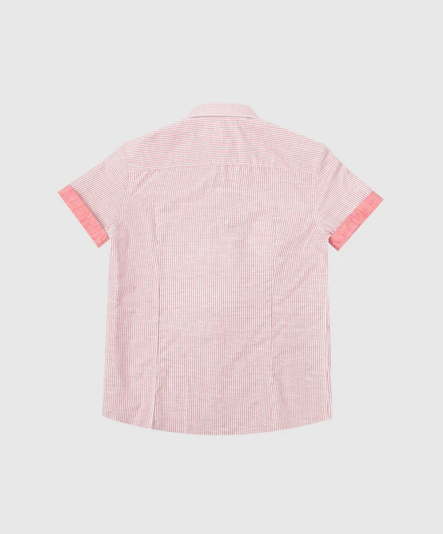 Children's Red Striped Shirt 2 Children's Red Striped Shirt - Image 2