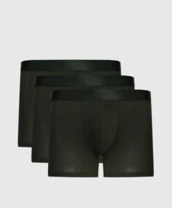 Set Of Green Briefs With Logo