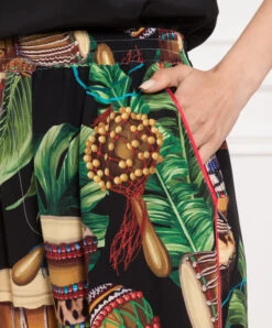 Dolce & Gabbana Printed Silk Pants 9 Dolce & Gabbana Printed Silk Pants -Summer Fashion Clothing 3f3192a0 e59e 4ee4 a7e8 8b7039f920cc