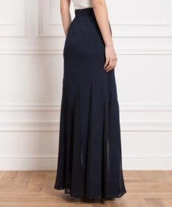 Max Mara Blue Nicia Maxi Skirt 8 Max Mara Blue Nicia Maxi Skirt -Summer Fashion Clothing 41153df5 9bc1 4641 9e05 ed003ac1cd47