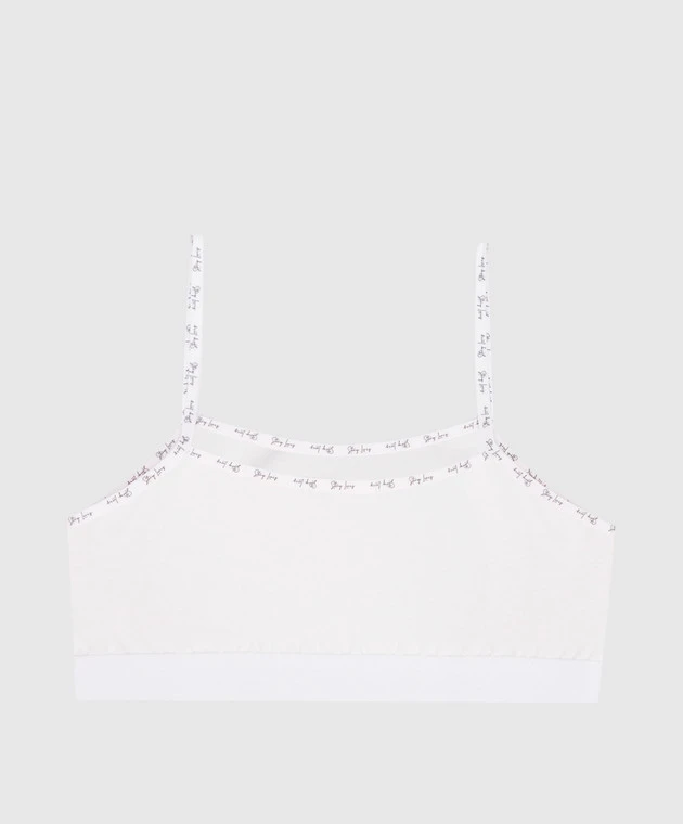 Children's White Top With Logo 2 Children's White Top With Logo - Image 2