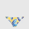 Vilebrequin Yellow Panties From Fraz Swimwear In A Print