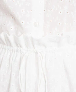 White Shirt And Shorts Suit With Broderie Embroidery 9 White Shirt And Shorts Suit With Broderie Embroidery -Summer Fashion Clothing 442ca6ae 3ad3 4e03 9caa 486e36c0203d