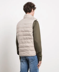 Kiton Beige Quilted Vest -Summer Fashion Clothing 45446616 e8b4 4ebc a189 4b1c47bfe9f0