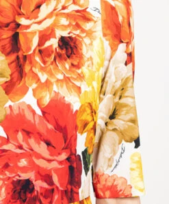 Dolce & Gabbana Peony Print Dress -Summer Fashion Clothing 47573940 5175 492d 9e52 3aaf4102ec4b