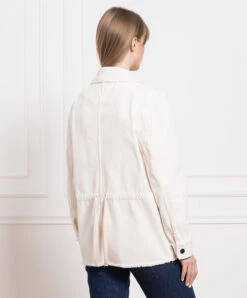 MAX & Co. Beige Denim Jacket -Summer Fashion Clothing 48bb9a90 3974 4e3d 9dc1 36218528f83f