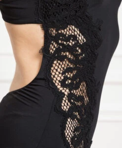 ERMANNO SCERVINO Black Swimsuit With Lace -Summer Fashion Clothing 48f542b2 0bf0 48d2 add7 9758c35c287d