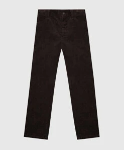Children's Dark Brown Corduroy Trousers