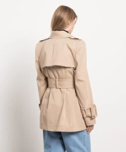 Brown Double-breasted Trench Coat DECLAN -Summer Fashion Clothing 49e5bbfa ce8b 4a97 8986 7af75f4fd9a7