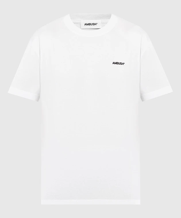 Ambush Black T-shirt With Logo Embroidery 1 Ambush Black T-shirt With Logo Embroidery