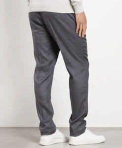 Peserico Gray Linen And Wool Chinos -Summer Fashion Clothing 4a9c506a 7ddc 4306 94f4 eb3382b2c41a