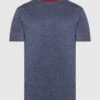 Blue Melange Linen T-shirt
