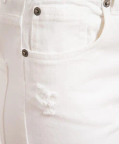 TWINSET White Jeans With Logo Patch -Summer Fashion Clothing 4bb40a3d e587 4a89 8f7d 8cb3d9318958