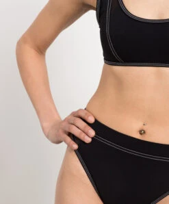 Ilari Black Swimsuit With Transparent Inserts -Summer Fashion Clothing 4c30dd49 a146 4237 8518 d38c9f507d56