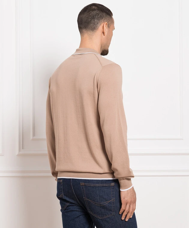 Peserico Brown Polo 4 Peserico Brown Polo - Image 4