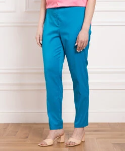 MARINA RINALDI Blue Pants -Summer Fashion Clothing 4fd24831 443f 41e7 9cc7 c054d657be32