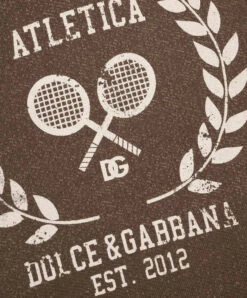 Dolce & Gabbana Children's Brown Hoodie With A Print -Summer Fashion Clothing 50421a1e 5311 4616 911f fb08bda86f46