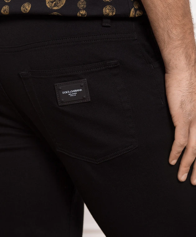 Dolce & Gabbana Black Slim Jeans 5 Dolce & Gabbana Black Slim Jeans - Image 5