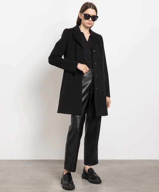 Dolce & Gabbana Gray Wool And Cashmere Coat 2 Dolce & Gabbana Gray Wool And Cashmere Coat - Image 2