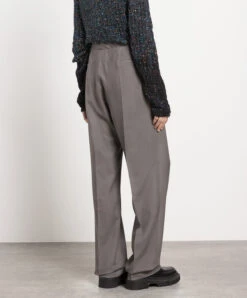 Maison Margiela Gray Pants Made Of Wool -Summer Fashion Clothing 57d6f34d 3b0c 4280 8c22 a6f3b3f61588
